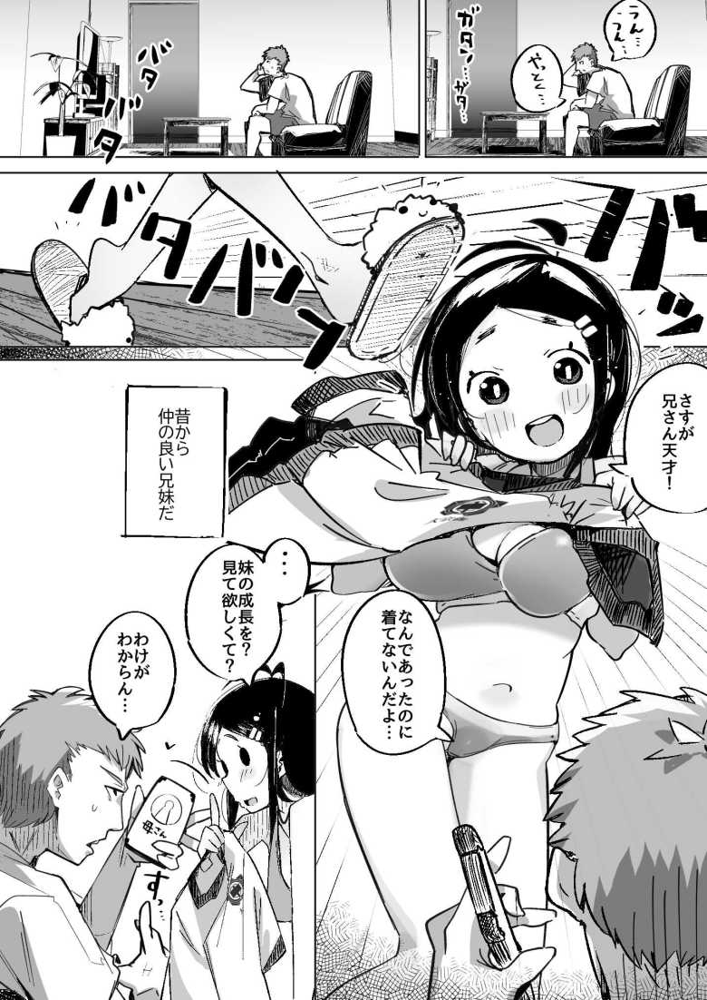 【エロ同人】僕は、妹の誘惑に耐え切れずオナホということにしてセックスをする。【常夏山椒魚】
