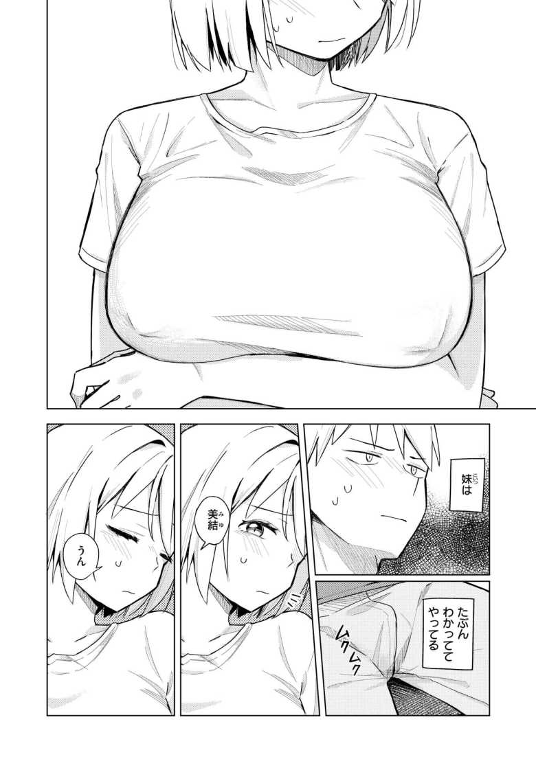 【エロ漫画 妹、めっちゃエロい。】巨乳で美少女な妹に誘われてムラムラ解消【日向あお助】
