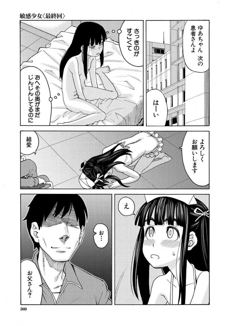 【エロ漫画 敏感少女 最終話】伯父の家に引き取られた女子さんは伯父の慰み者に【ZUKI樹】のトップ画像