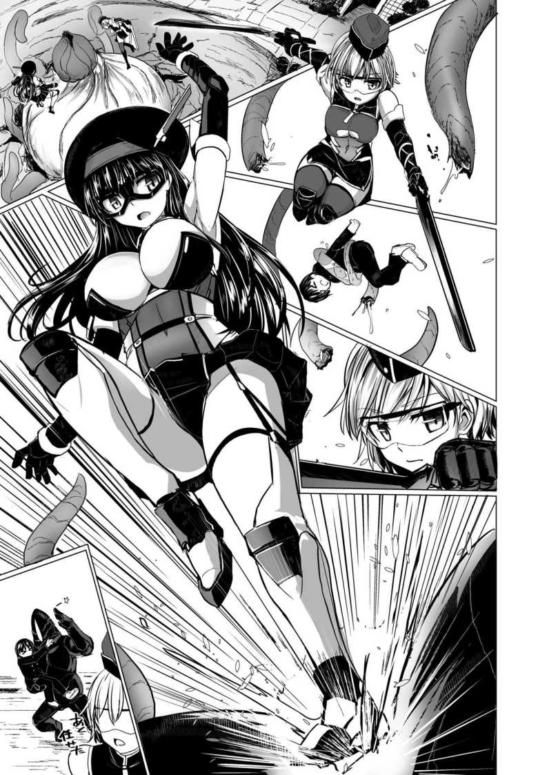 【エロ漫画】科学闘姫シルバーライナSG 第二回「シルバーライナとでも名乗っておきましょうか」【時浜次郎】