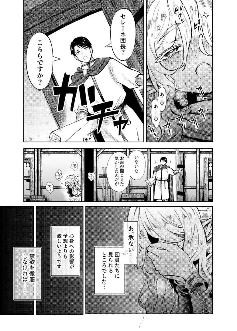 【エロ同人】聖騎士団長様は婬術の治療のために娼館へ行きました【蟹村飯店】