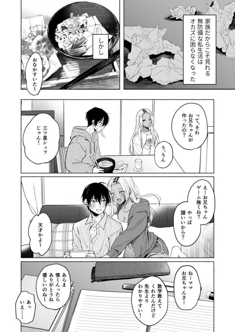 【エロ同人】黒ギャル巨乳義妹は僕を優しく搾精したい【チンプルホッターズ】