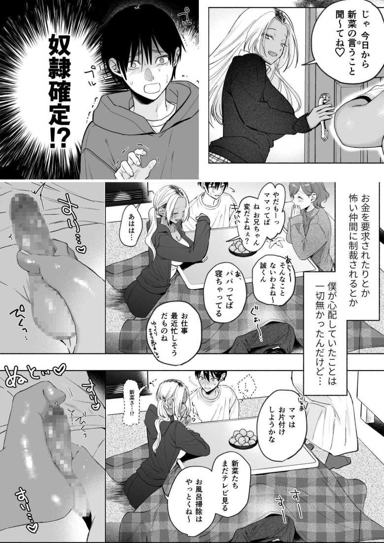 【エロ同人】黒ギャル巨乳義妹は僕を優しく搾精したい【チンプルホッターズ】