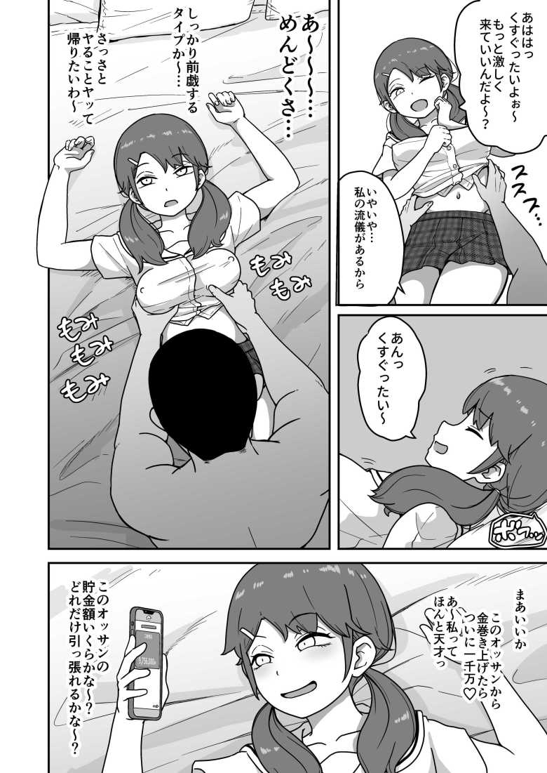 【エロ同人】無限絶頂-援交JKをブッ壊れるまでイかせまくってお仕置きする話-【さばみんと屋】