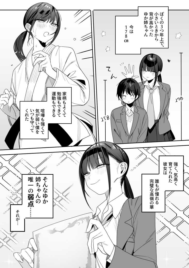 【エロ同人】強くて完璧な幼馴染「ゆか姉」の弱点がえっちすぎる話【なめこ汁】