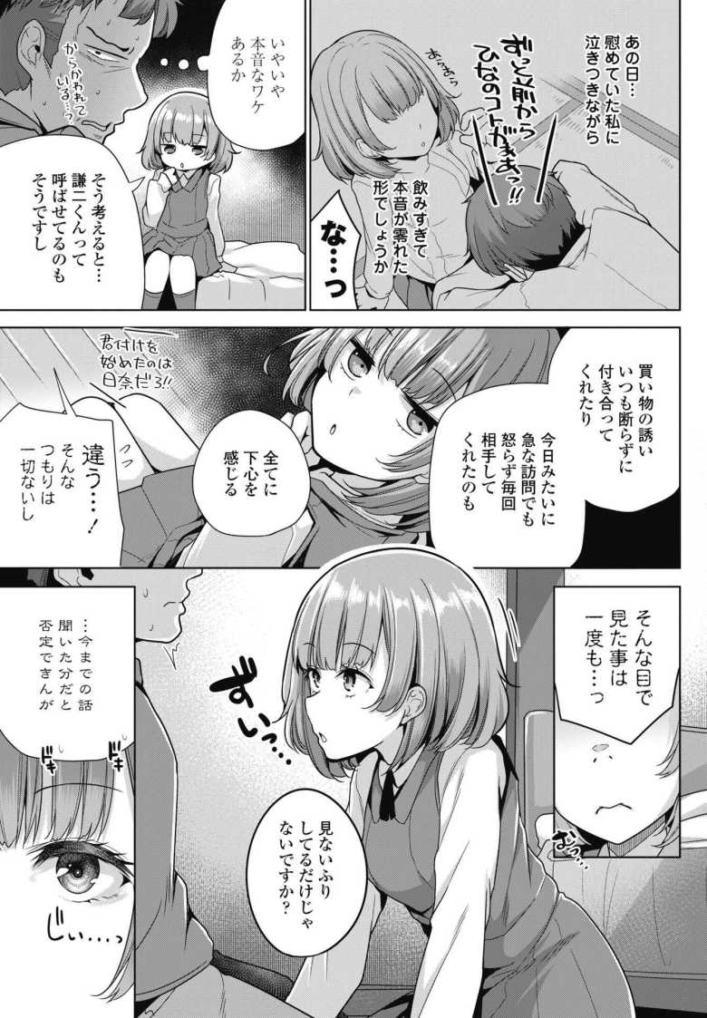 【エロ漫画 記憶にございません】童貞を親戚に馬鹿にされヤケ酒をしていたら姪に手を出してしまった【吉田】