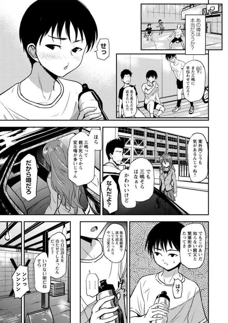 【エロ漫画 ナグサミモノノソラ】父親の借金を肩代わりの条件に娘を奴隷にする【銀茶】