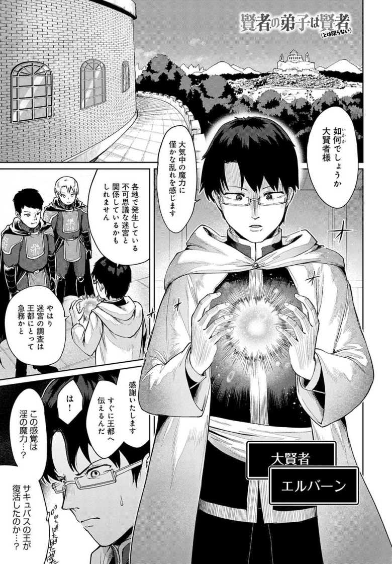 【エロ漫画 】賢者の弟子は賢者（とは限らない）【海山そぜ】のトップ画像