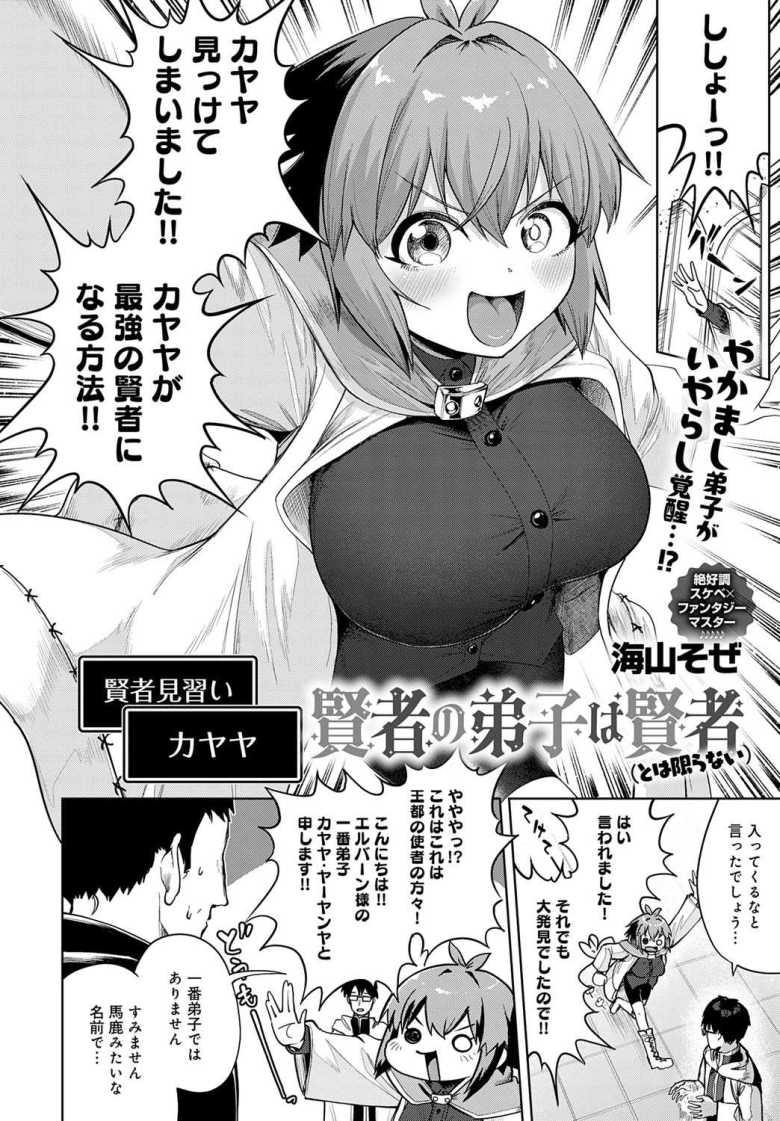 【エロ漫画 】賢者の弟子は賢者(とは限らない)【海山そぜ】