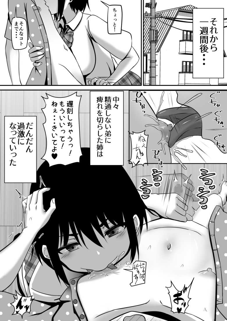 【エロ同人】お姉ちゃんは弟の射精が見たい!【あぐぅtrip】