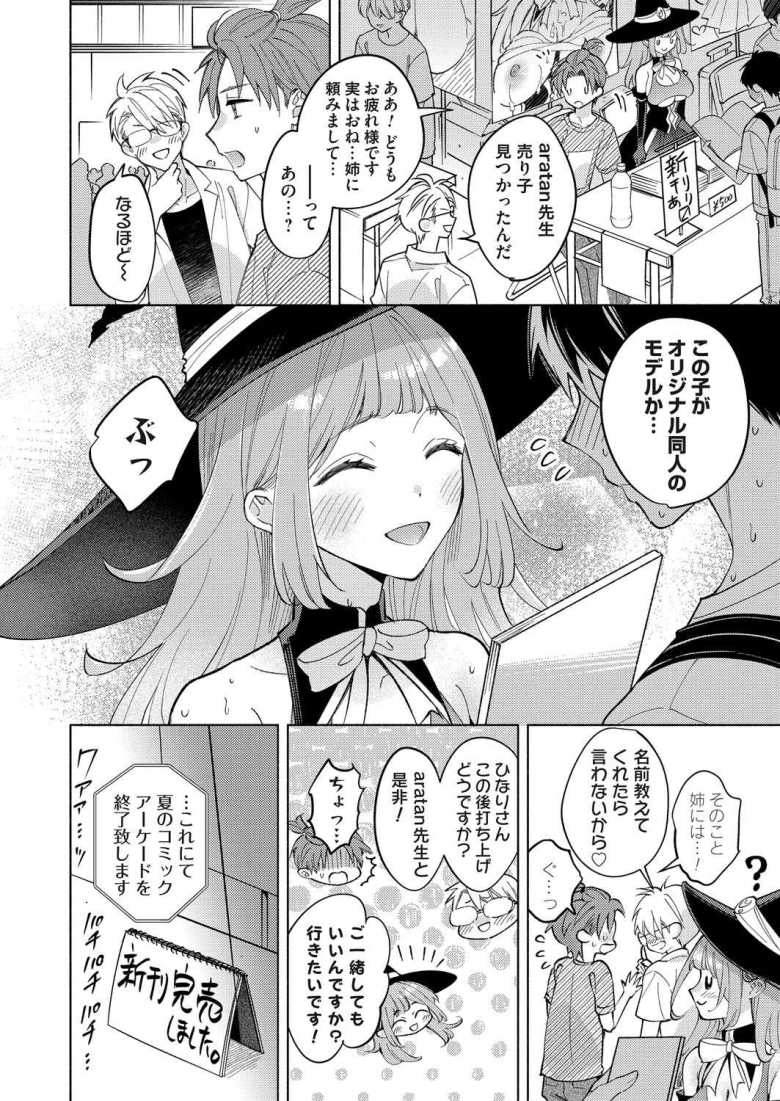 【エロ漫画】清夏~オリジナル同人誌のモデルはお姉ちゃん~【君ねこ】