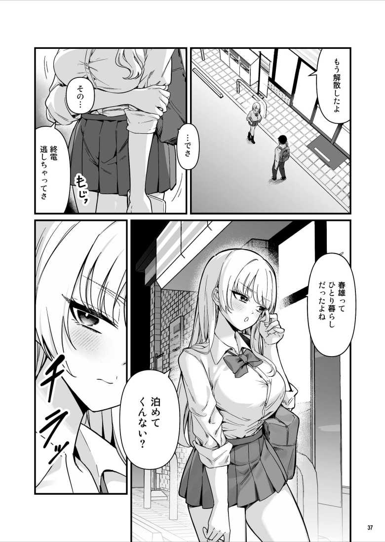 【エロ同人】彼氏持ち巨乳バイトギャルとめちゃくちゃセックスした話【Maritozzo】