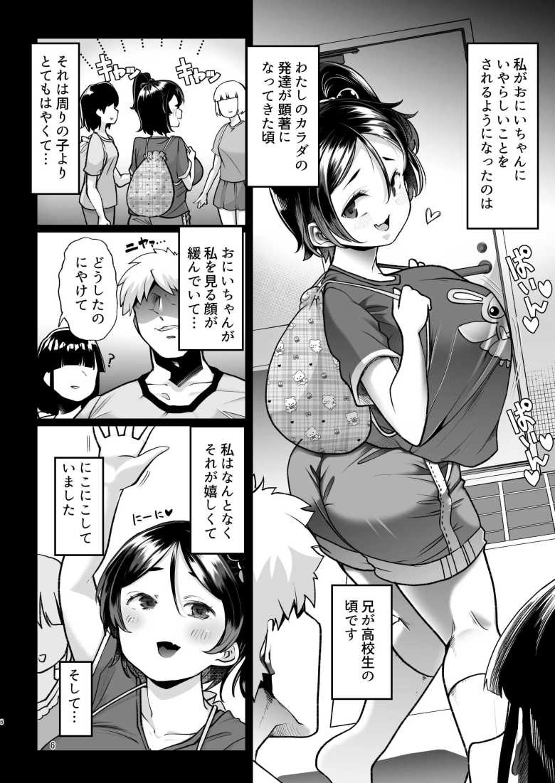 【エロ同人 このお兄ちゃん、なにかおかしい…っ!】妹を性的な目で見る兄【白金庵】