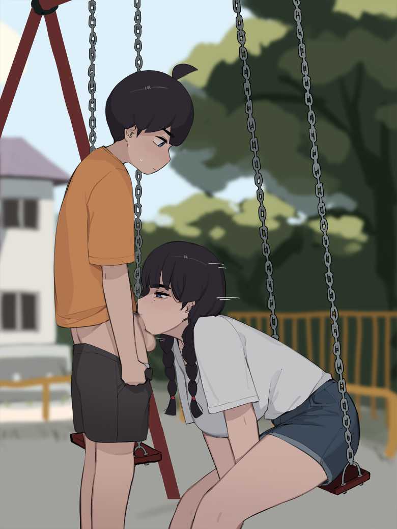 【エロ漫画 紫のショウメイ~オレンジに変わったら~】弟をイジメから守るために身体を張る姉【3104丁目】