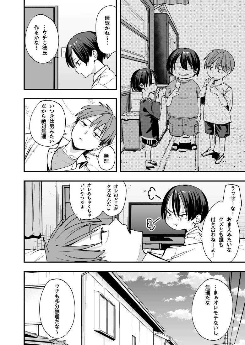 【エロ同人】ボーイッシュ幼なじみと付き合った日にセックスするだけ【フグタ家】