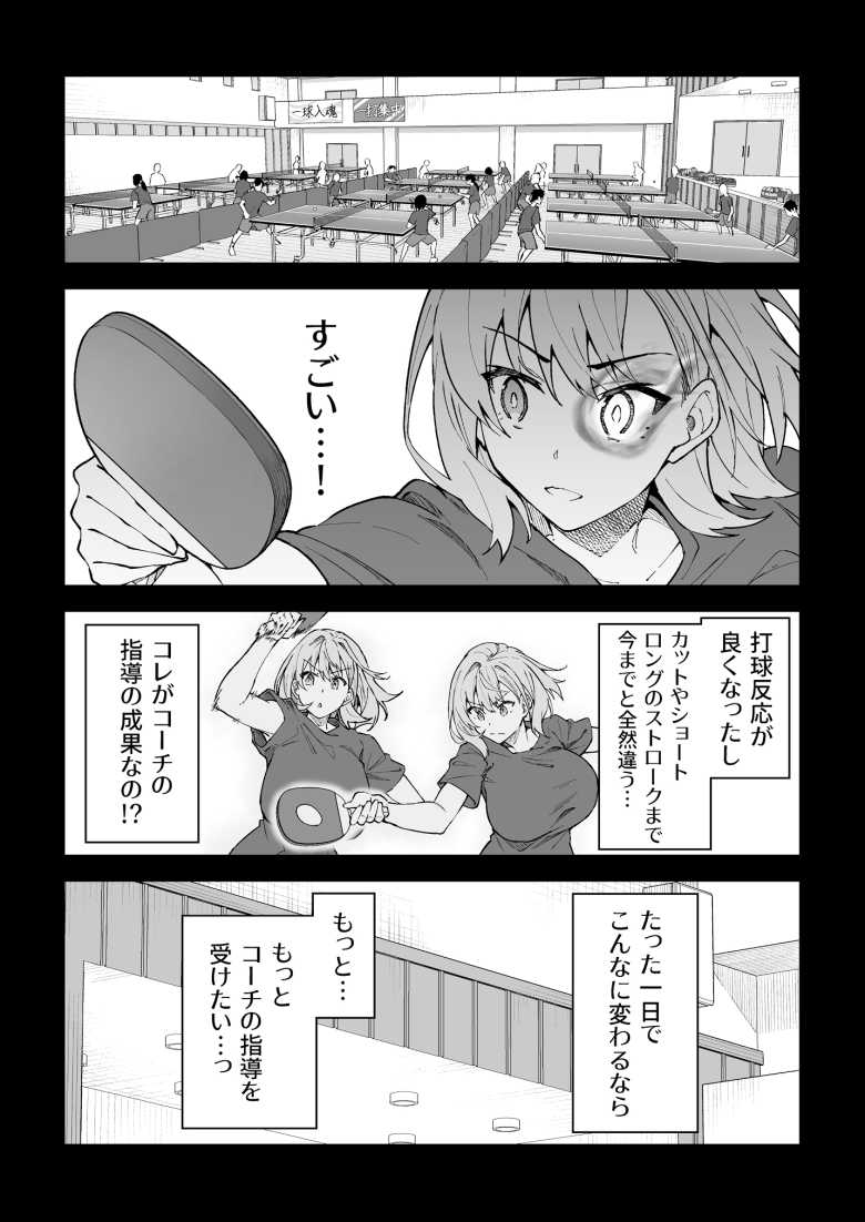 【エロ同人 ガチハメSEX指導4】危険日セックスで身体の変化で運動能力を上げるイカれた指導法【しゅにち関数】