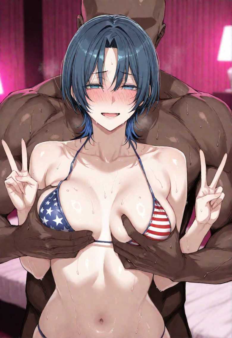 【エロ画像】水着でエッチしちゃうみたいなとんでもなくエロい女さんの画像