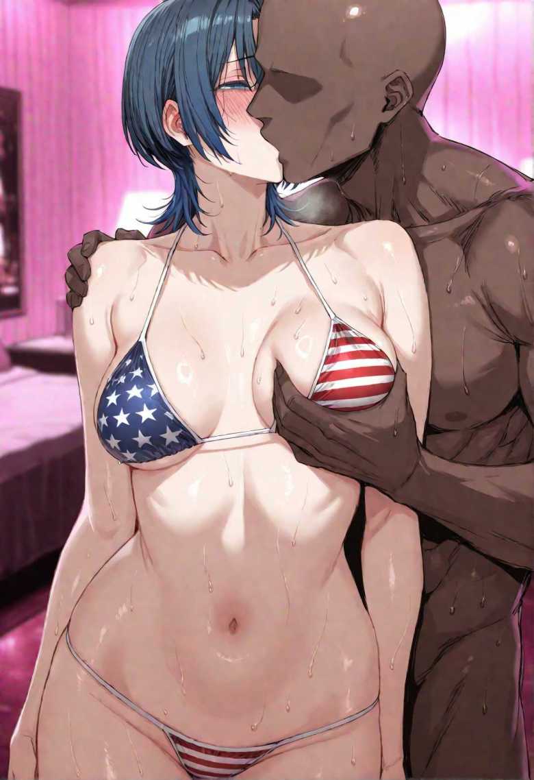 【エロ画像】水着でエッチしちゃうみたいなとんでもなくエロい女さんの画像