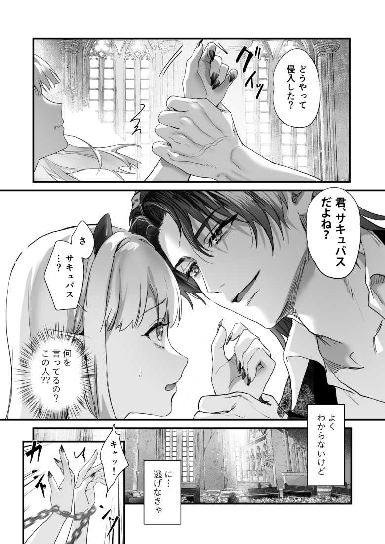 【エロ同人】エッチした男の命を奪うサキュバスに転生してしまった女子さん【ワケアリ退魔師は転生サキュバスと死を賭けた恋をする】