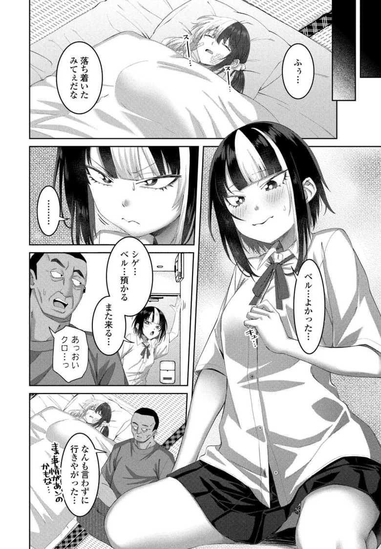 【エロ漫画】ギャルのお世話が趣味のオッサンになついたギャルが仲間を連れてきた【ノラギャル3匹目】