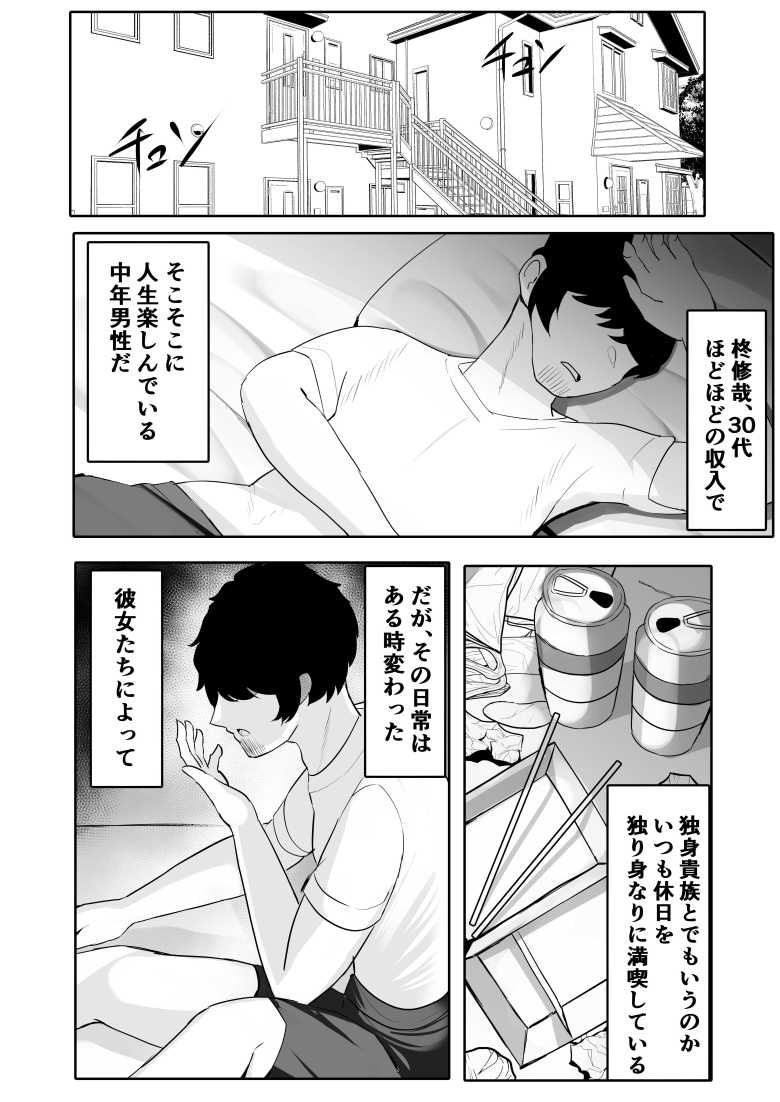【エロ同人】グラドルの姪たちに煽り散らかされてわからせックス【JKグラビアアイドル姪&その友達とチンイラ「えっちごっこ」しまくる】
