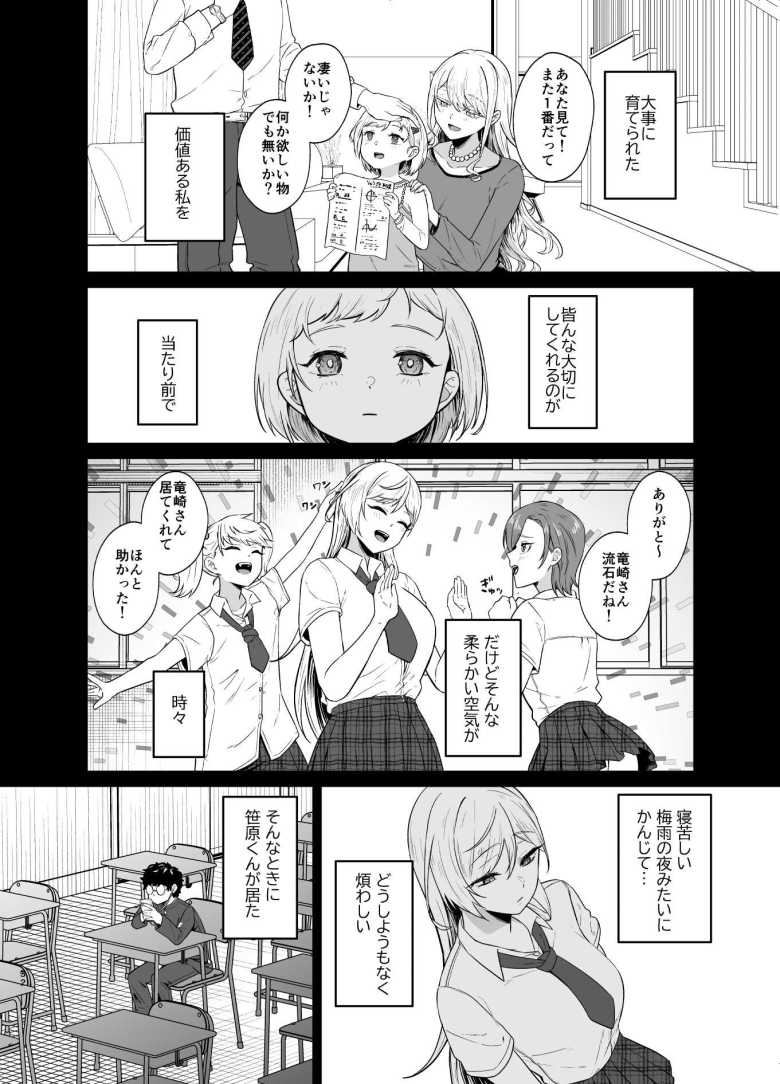 【エロ漫画】いじめっ子ギャルに弱味を握られバラさない代償に性奴隷にしろと言われ【ギャルが僕の奴隷になる話】