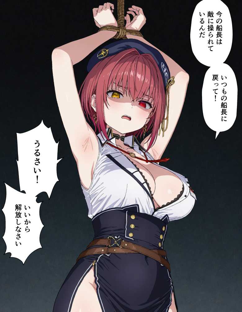 【エロ画像】悪堕ちしたマリン船長に過去の淫らな気持ちを取り戻してもらおうと見抜きしたら思ったより抜けたｗ