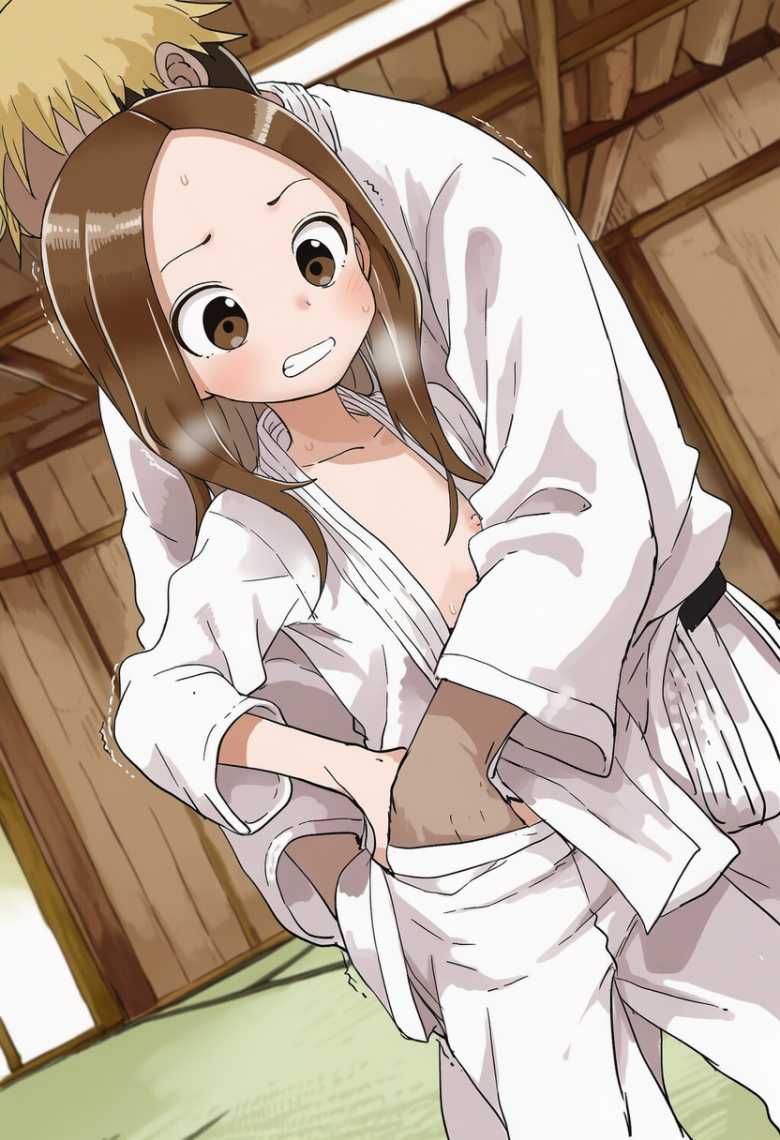 【画像】男子との柔道練習で抑え込まれ無責任中出しされる高木さん