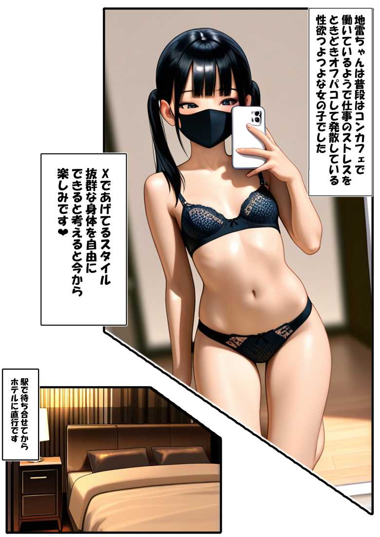 【画像】「初めまして、地雷ちゃんですっ♥」Xで出会った地雷女子さんとオフパコする