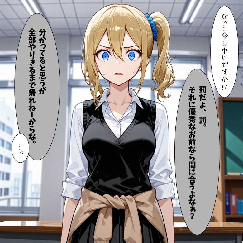 【画像】「夜は危ないぞぉ…先生が送ってってやるならなぁ…♥」素敵な恋を夢見るギャルJKさん汚いおっさん教師にヤられてしまう