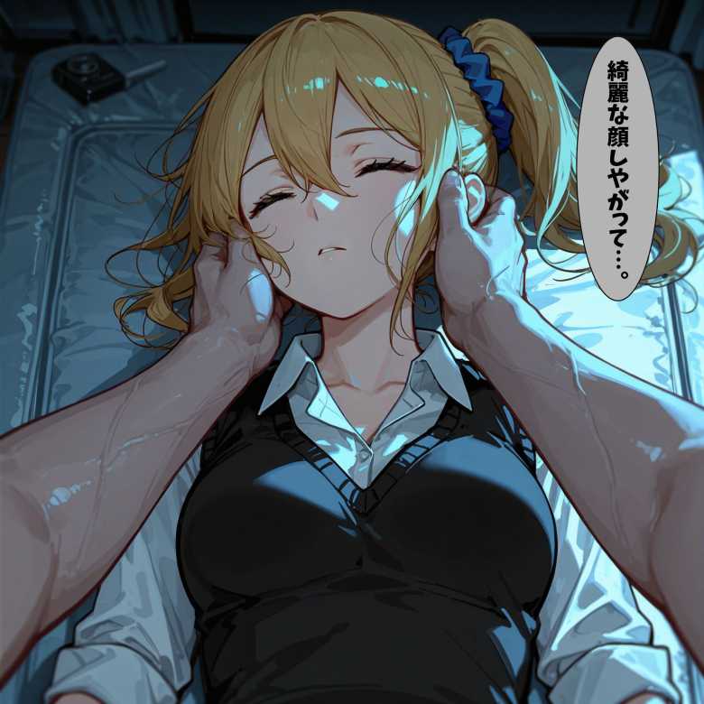 【画像】「夜は危ないぞぉ…先生が送ってってやるならなぁ…♥」素敵な恋を夢見るギャルJKさん汚いおっさん教師にヤられてしまう