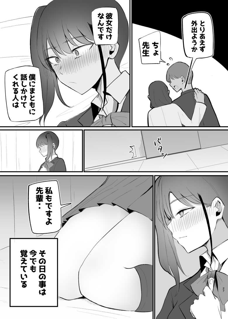 【エロ同人】「ちょ…ナマ…ダメだよ…♥」先輩が大好きな生意気後輩とのイチャラブエッチ【生意気な後輩ちゃんと10年後には結婚してた】