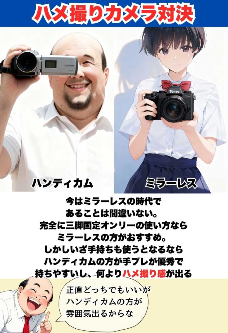 【エロ同人】JKさん「いっぱいヌいてくださいね♥」ハメ撮りの撮影テクニックを講義形式で紹介漫画w【同人AVで月収100万を稼ぐ! ハメ撮り撮影テクニック大全】