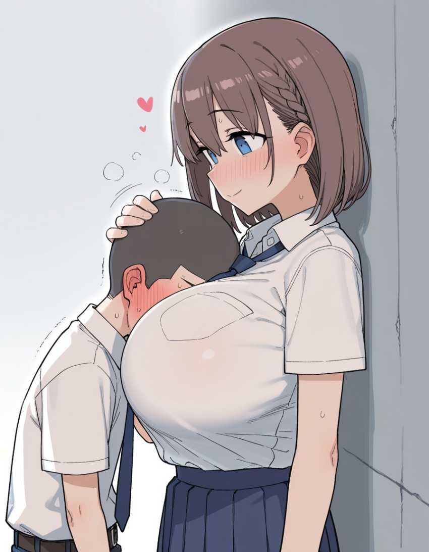 【画像】エッチなJKさんに声をかけられたエロガキくん持ち帰られておねショタエッチ