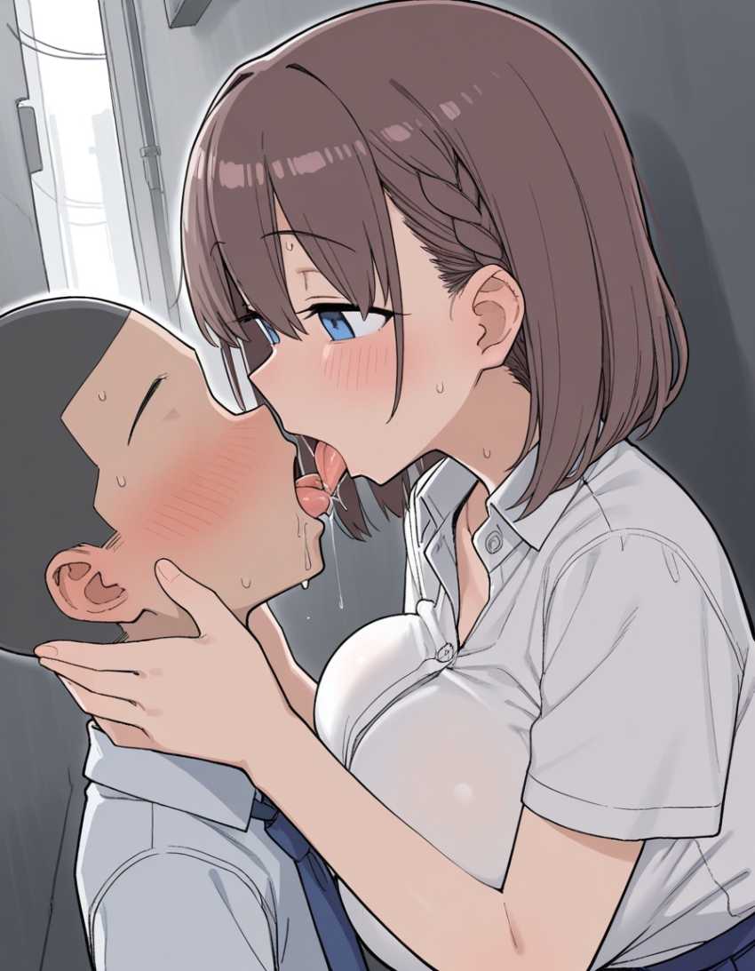 【画像】エッチなJKさんに声をかけられたエロガキくん持ち帰られておねショタエッチ