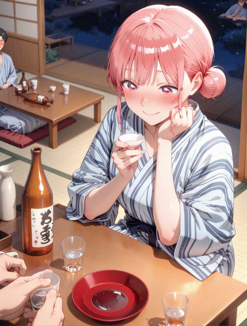 【画像】将来有望な新体操女子さん進められるがまま飲まされオジサンたちの性のはけ口になる