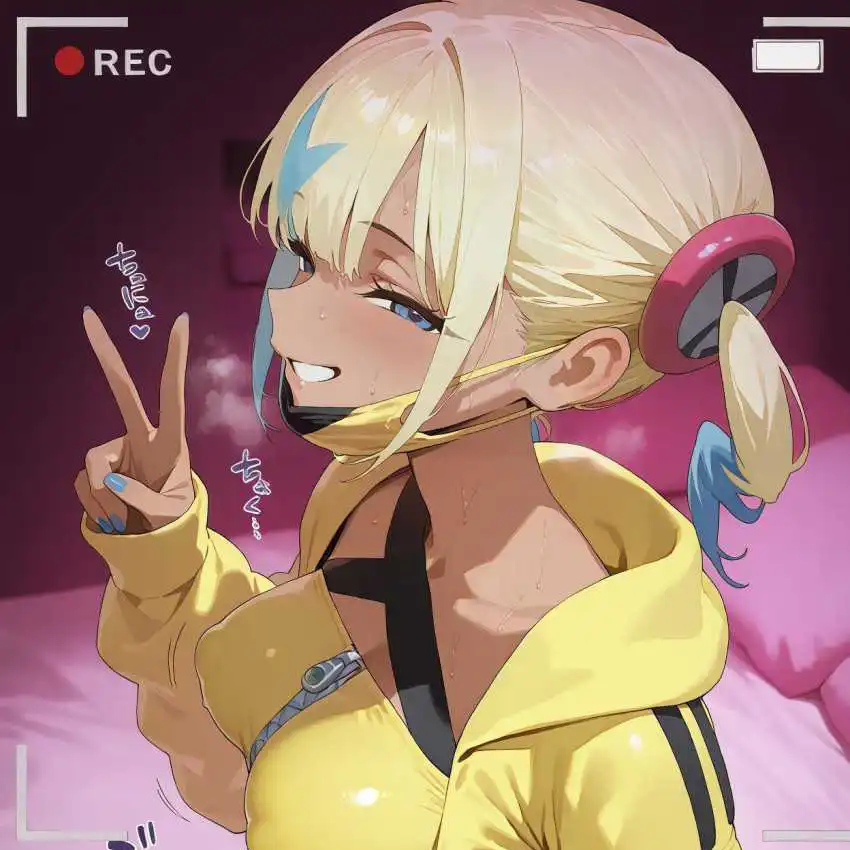 【画像】黒ギャルさんとNTRスタイルでラブホ撮影