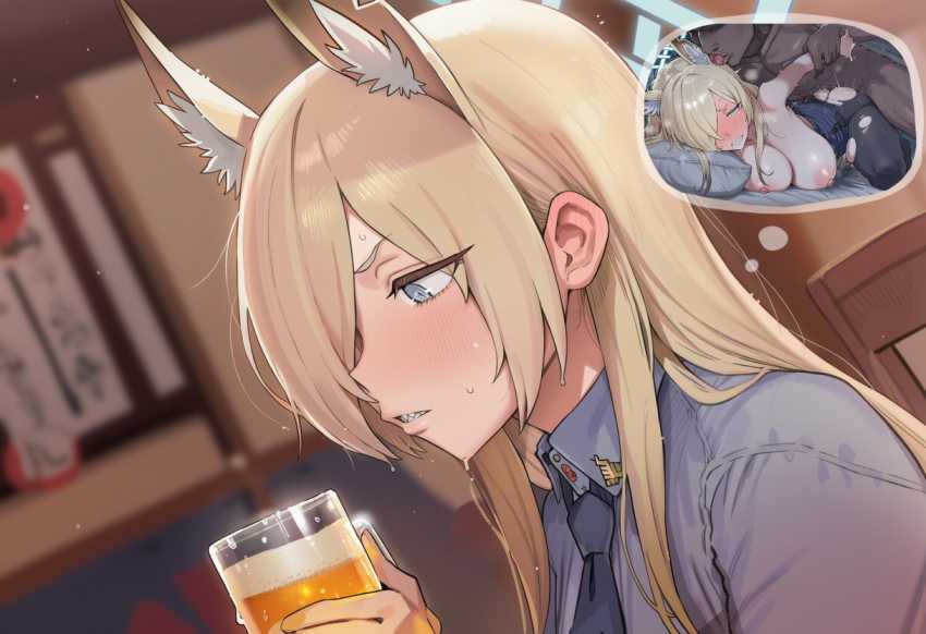 【画像】正義の為に警官として活躍する女さんがデカチンと謎の薬によりメス堕ちてしまう！