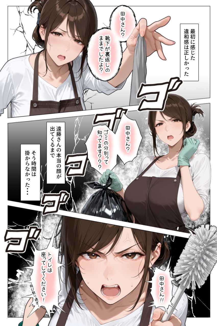 【エロ同人】いつも怒ってばかりの人妻家政婦さんがアナルにドハマり【怒ってばかりの綺麗め家政婦さんが実は俺のパンツでオナニーするケツ穴大好き欲求不満ドスケベオバサンだった件】