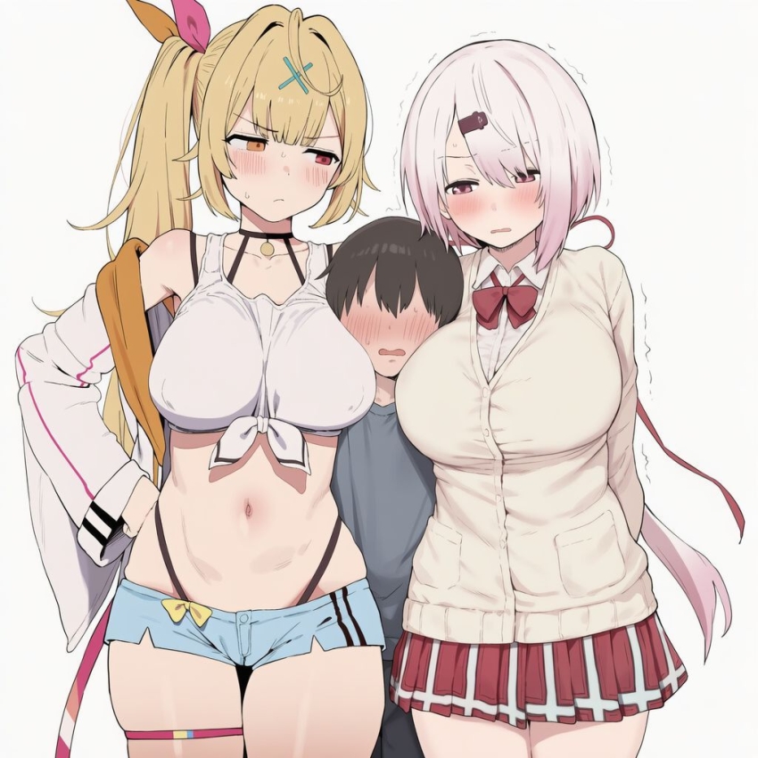 【エロ同人】「ちょろいバ●メスで本当に金玉アガるねッ♥」繁殖目的の学校に赴任してハーレム生活ｗ【性少女学園】