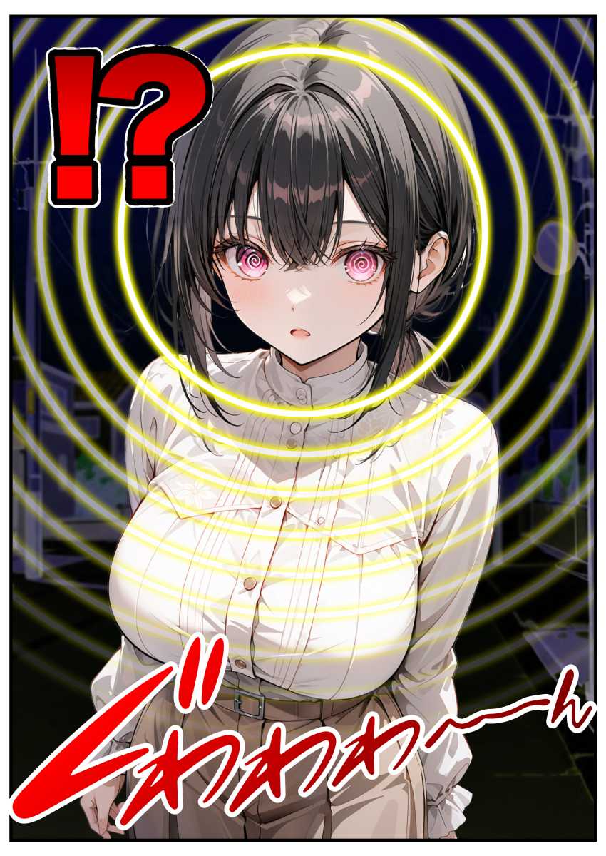 【エロ同人】人妻さん「私の人生を返せッ!!」ベビーカーをひいた人妻を催眠ライトで言いなりにw【ベビーカー産後処女ママ催眠NTR】