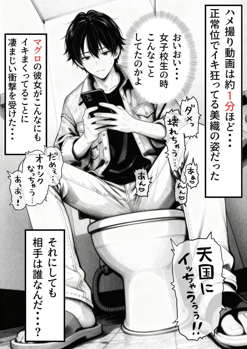 【エロ同人】JKさん「ちょっと…流石にゴム付けないと…」【マグロだと思ってた俺の彼女、バ先の店長に超開発済みだった件】