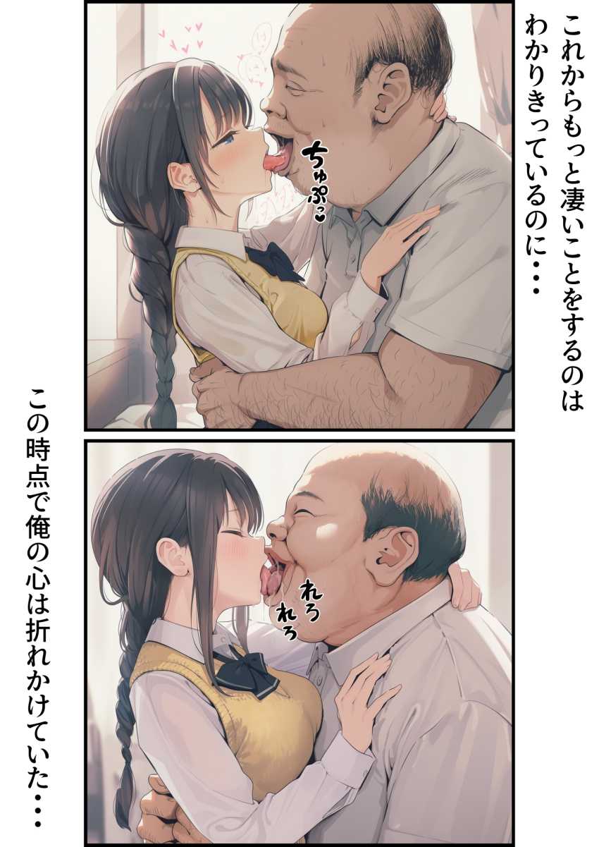 【エロ同人】JKさん「ちょっと…流石にゴム付けないと…」【マグロだと思ってた俺の彼女、バ先の店長に超開発済みだった件】