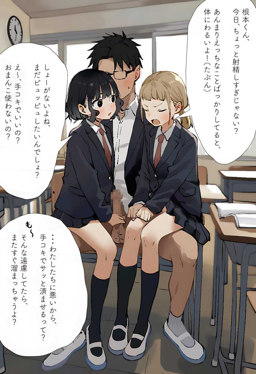 【画像】JKさん「は、早く抜いて…くださ…い…」校内の性処理係の忙しい日々