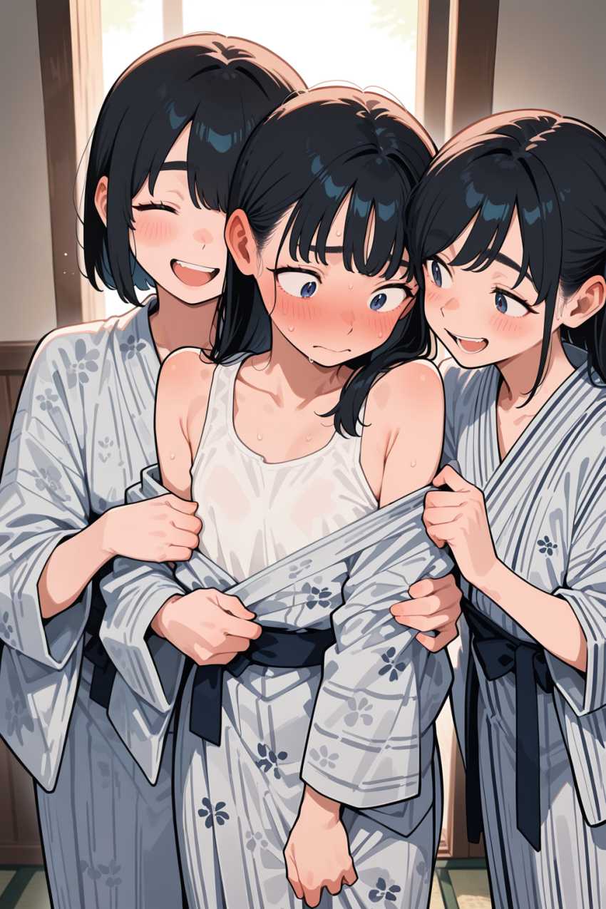 【画像】卒業旅行中のJK軍団がハメを外し過ぎてハメられる