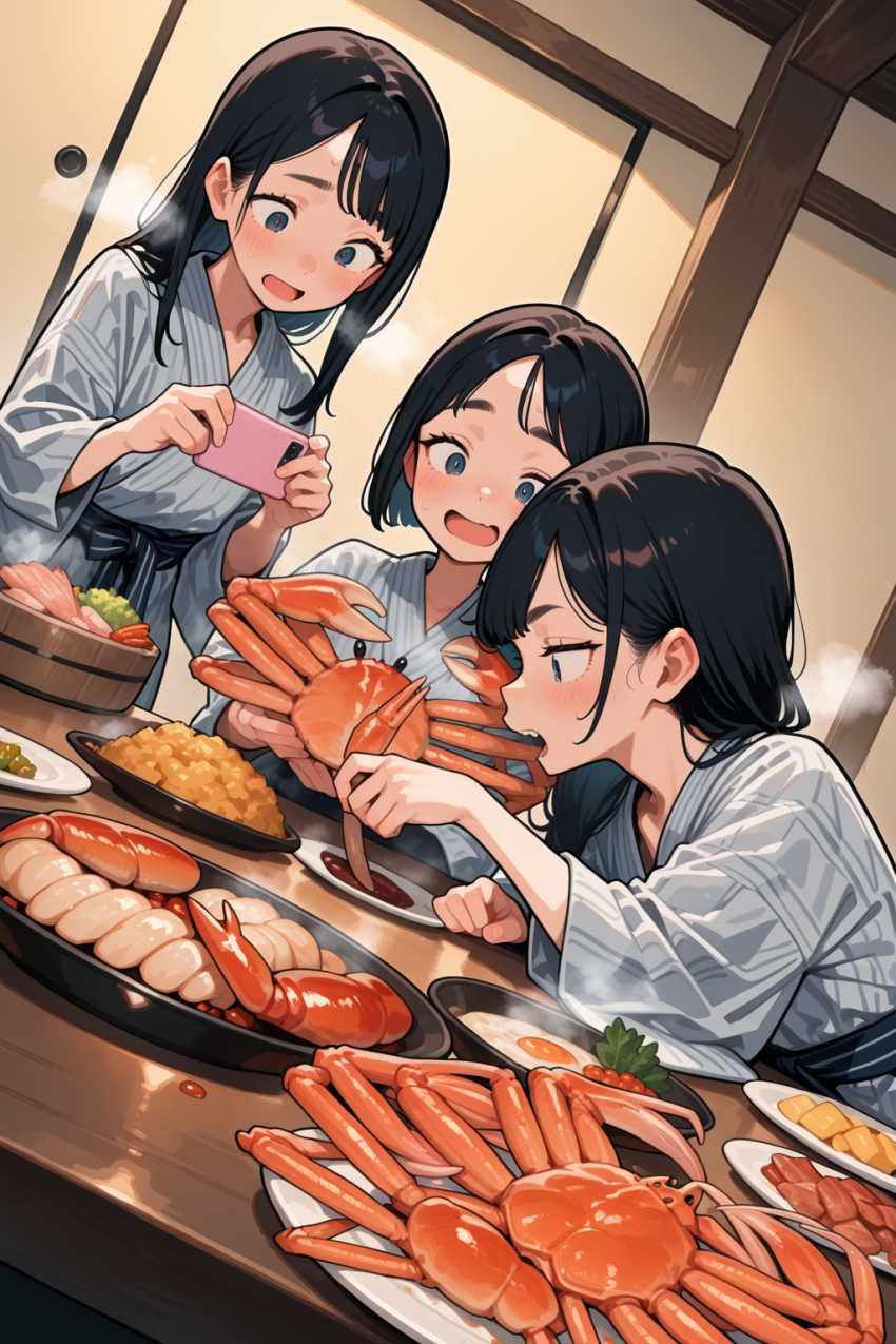 【画像】卒業旅行中のJK軍団がハメを外し過ぎてハメられる