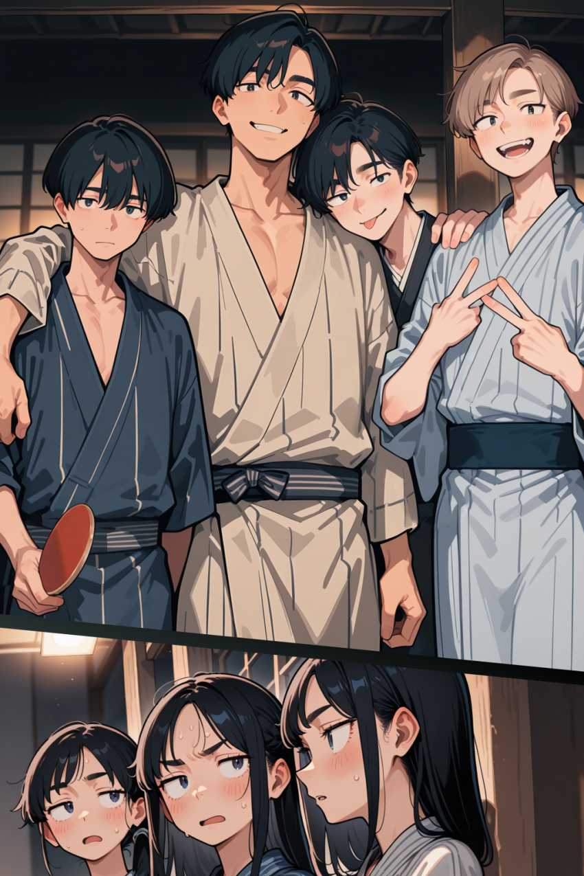 【画像】卒業旅行中のJK軍団がハメを外し過ぎてハメられる