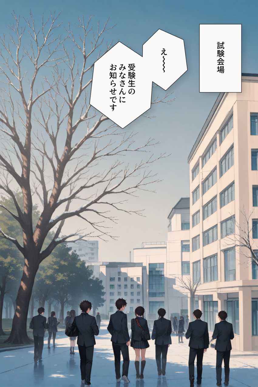 【画像】チ●ン男「はー…合格…これは合格…♥」JK受験生は試験会場までの道のりが大変すぎるｗ