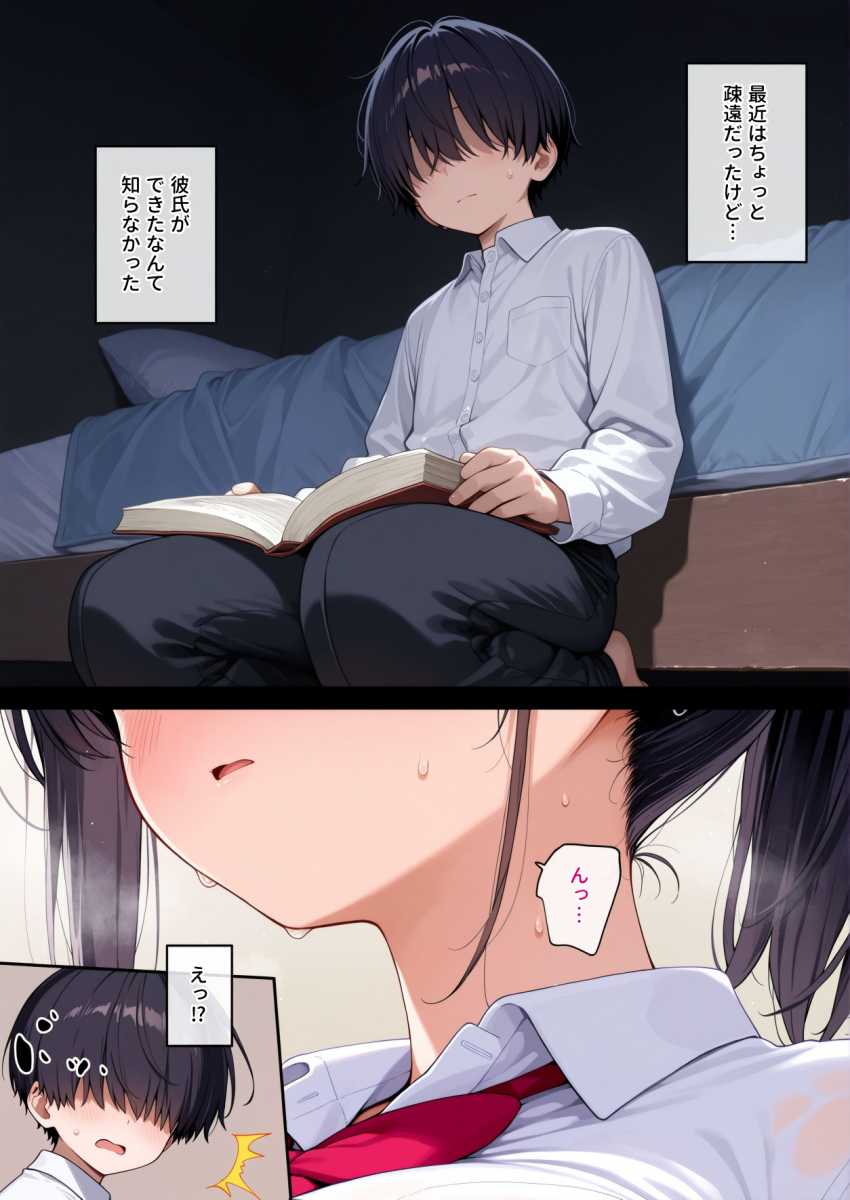 【エロ同人】男さん「ちゃんと命令通り履いてんじゃん♥」幼馴染JKが先輩に肉●器扱いされていた【どれだけ脳が壊れても】