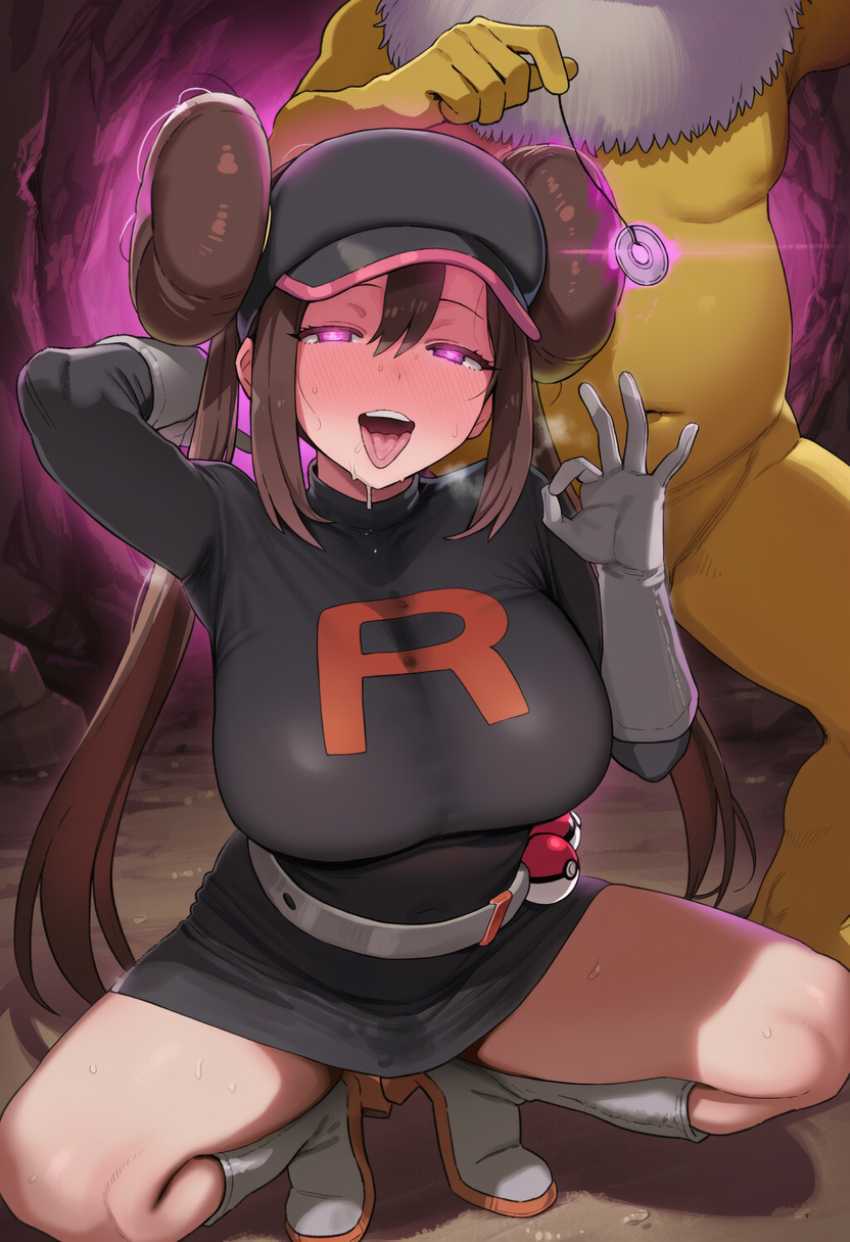 【画像】スリーパーの催眠でロケット団に入会させられた女さんが身体を使って一般人を誘惑する